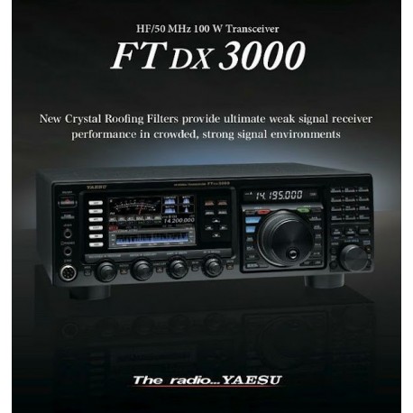 FT DX 3000 HF/50 MHz transceiver