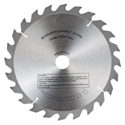 NOVA 250 Saw Blade 250 x 2,4 / 1,5 x 30  Z24
